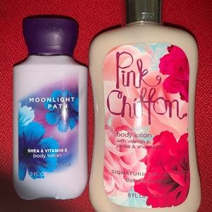 Bath and body lotion set